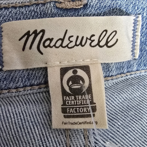 Madewell Jeans 11"High-Rise Skinny Crop Jeans Size 31 TENCEL™ Denim Edition - Picture 3 of 12